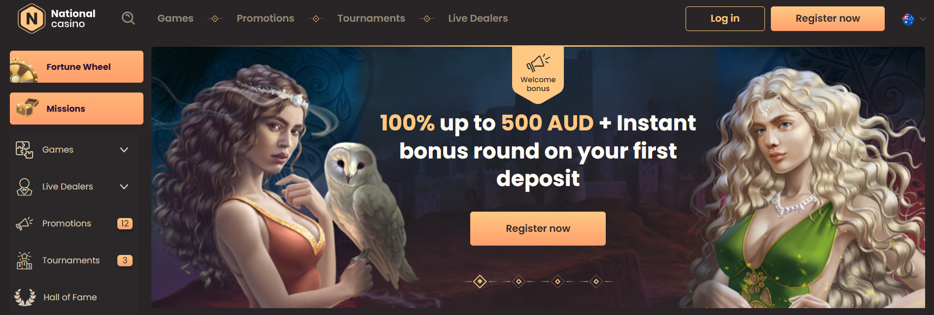 Casino Overview Image - National Casino